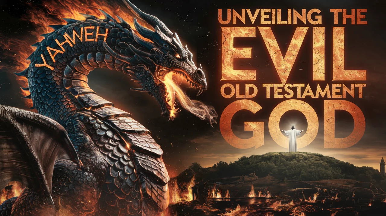 Unveiling the Evil Old Testament God artwork
